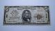 $5 1929 Newton New Jersey Nj National Currency Bank Note Bill Ch. #925 Fine