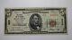 $5 1929 Newton New Jersey Nj National Currency Bank Note Bill! Ch. #925 Vf