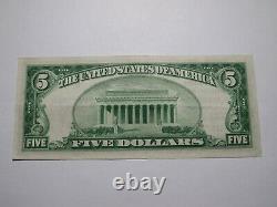 $5 1929 Oakland Maryland MD National Currency Bank Note Bill Ch. #13776 XF++++
