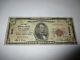 $5 1929 Ontario California Ca National Currency Bank Note Bill! Ch. #6268 Fine