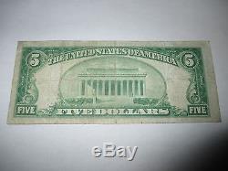 $5 1929 Paris Missouri MO National Currency Bank Note Bill Ch. #5794 FINE