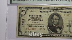$5 1929 Pawhuska Oklahoma OK National Currency Bank Note Bill Ch #13527 VF25 PMG