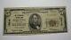 $5 1929 Pleasantville New Jersey Nj National Currency Bank Note Bill #12510 Fine