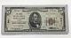 $5 1929 Portland Maine Me National Currency Bank Note Bill Choice Crisp