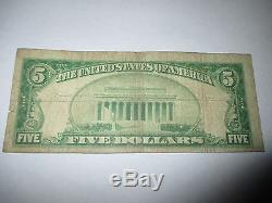 $5 1929 Proctor Minnesota MN National Currency Bank Note Bill! #11125! RARE