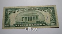 $5 1929 Rocky Mount Virginia VA National Currency Bank Note Bill! Ch. #8984 FINE
