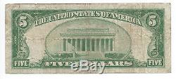 $5. 1929 ST. PAUL Minnesota National Currency Bank Note Bill Ch. #13131