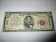 $5 1929 Salamanca New York Ny National Currency Bank Note Bill! Ch #2472 Fine