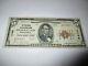 $5 1929 Shelburne Falls Massachusetts Ma National Currency Bank Note Bill! #1144
