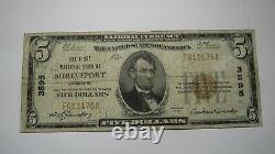 $5 1929 Shreveport Louisiana LA National Currency Bank Note Bill Ch. #3595 RARE
