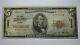 $5 1929 Smithton Illinois Il National Currency Bank Note Bill! Ch. #13525 Rare
