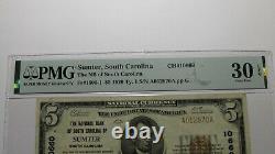 $5 1929 Sumter South Carolina SC National Currency Bank Note Bill #10660 VF30