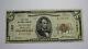 $5 1929 Sunbury Pennsylvania Pa National Currency Bank Note Bill Ch. #1237 Vf
