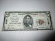 $5 1929 Swissvale Pennsylvania Pa National Currency Bank Note Bill! Ch #6109 Xf