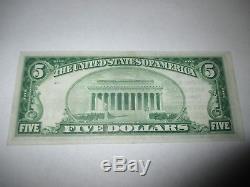 $5 1929 Swissvale Pennsylvania PA National Currency Bank Note Bill! Ch #6109 XF