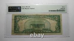 $5 1929 Troupe Texas TX National Currency Bank Note Bill Charter #6212 F15 PMG