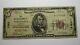 $5 1929 Vergennes Vermont Vt National Currency Bank Note Bill Ch. #1364 Fine