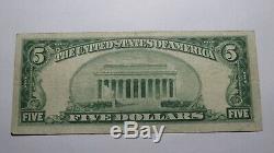 $5 1929 Victoria Texas TX National Currency Bank Note Bill Ch. #10360 VF+ RARE