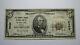 $5 1929 Wabash Indiana In National Currency Bank Note Bill! Charter #6309 Vf
