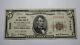 $5 1929 Washington Pennsylvania Pa National Currency Bank Note Bill! Ch #3383 Vf