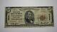 $5 1929 Waynesboro Pennsylvania Pa National Currency Bank Note Bill Ch. #5832