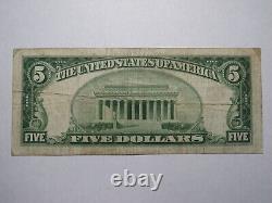 $5 1929 West Grove Pennsylvania PA National Currency Bank Note Bill Ch. #2669 VF