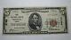 $5 1929 Wichita Kansas Ks National Currency Bank Note Bill! Ch. #2782 Vf+