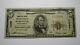 $5 1929 Worcester Massachusetts Ma National Currency Bank Note Bill Ch. #7595