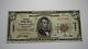 $5 1929 Yazoo City Mississippi Ms National Currency Bank Note Bill Ch. #12587