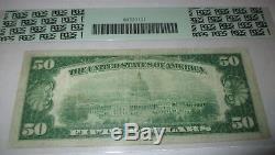 $50 1929 Charlotte Michigan MI National Currency Bank Note Bill #1758 VF PCGS