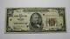 $50 1929 Chicago Illinois National Currency Note Federal Reserve Bank Note Fine+