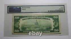 $50 1929 Herrin Illinois IL National Currency Bank Note Bill Ch. #5303 F12 PMG