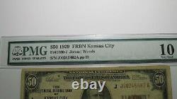 $50 1929 Kansas City Missouri National Currency Note Federal Reserve Bank Note