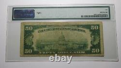 $50 1929 Kansas City Missouri National Currency Note Federal Reserve Bank Note