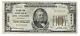 $50. 1929 Los Angeles Calif National Currency Bank Note Bill Ch. #2491