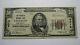 $50 1929 Paterson New Jersey Nj National Currency Bank Note Bill Ch. #4072 Vf+