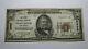 $50 1929 Toms River New Jersey Nj National Currency Bank Note Bill! #2509 Rare