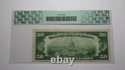 $50 1929 Tulsa Oklahoma OK National Currency Bank Note Bill Ch. #5171 XF40 PCGS