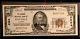 $50 National Currency Note, Series Of 1929, The Second National Bank Of Danville