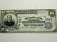 Ch #1243 $10 1902 National Currency Bank Note Plain Back New Haven, Ct