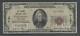 Caldwell, New Jersey Nj! $20 1929 Caldwell National Bank National Currency Essex