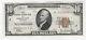 Circulated 1929 $10 National Currency Note-federal Reserve Bank Of Kansas City