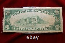 Citizens National Bank Stevens Point Wisconsin Series 1929 $10 National Currency
