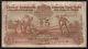 Currency Commission Consolidated Note £5 Pounds National Bank. Ploughman. Vg