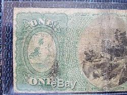 ERIE, PA 1865 $1 2ND NAT BANK 606 Bank National Currency 3 known per KELLY BOOK
