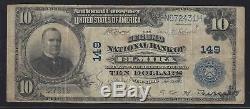 Elmira, New York NY! $10 1902 2nd National Bank National Currency Chemung SCARCE