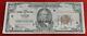 Fancy Serial 1929 National Currency $50 Bill Brown Seal Cool Binary #00022200