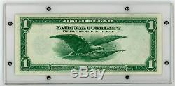 Fr. 737 $1 1918 National Currency Federal Reserve Bank Note Kansas City XF/AU