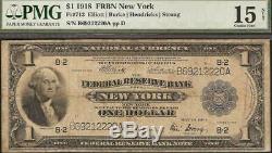 LARGE 1918 $1 DOLLAR BILL GREEN EAGLE BANK NOTE NATIONAL CURRENCY Fr 713 PMG