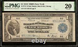 LARGE 1918 $1 DOLLAR BILL GREEN EAGLE BANK NOTE NATIONAL CURRENCY Fr 713 PMG VF